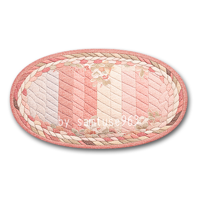 Patchwork Oval Dance Rug #1 Samtuse963 logo