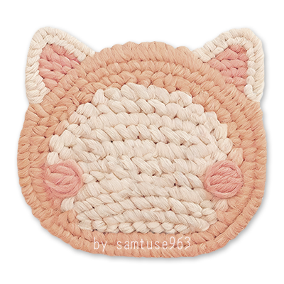 Cute Cat Face Dance Rug #13 Samtuse963 logo
