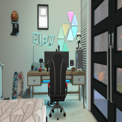Gamer boy bedroom project avatar