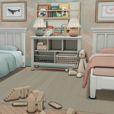 Stylish Wood Dreamy Nursery - The Sims 4 Build / Buy - CurseForge