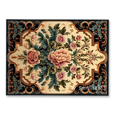 Classic Rectangular Dance Rug #5 Samtuse963 logo