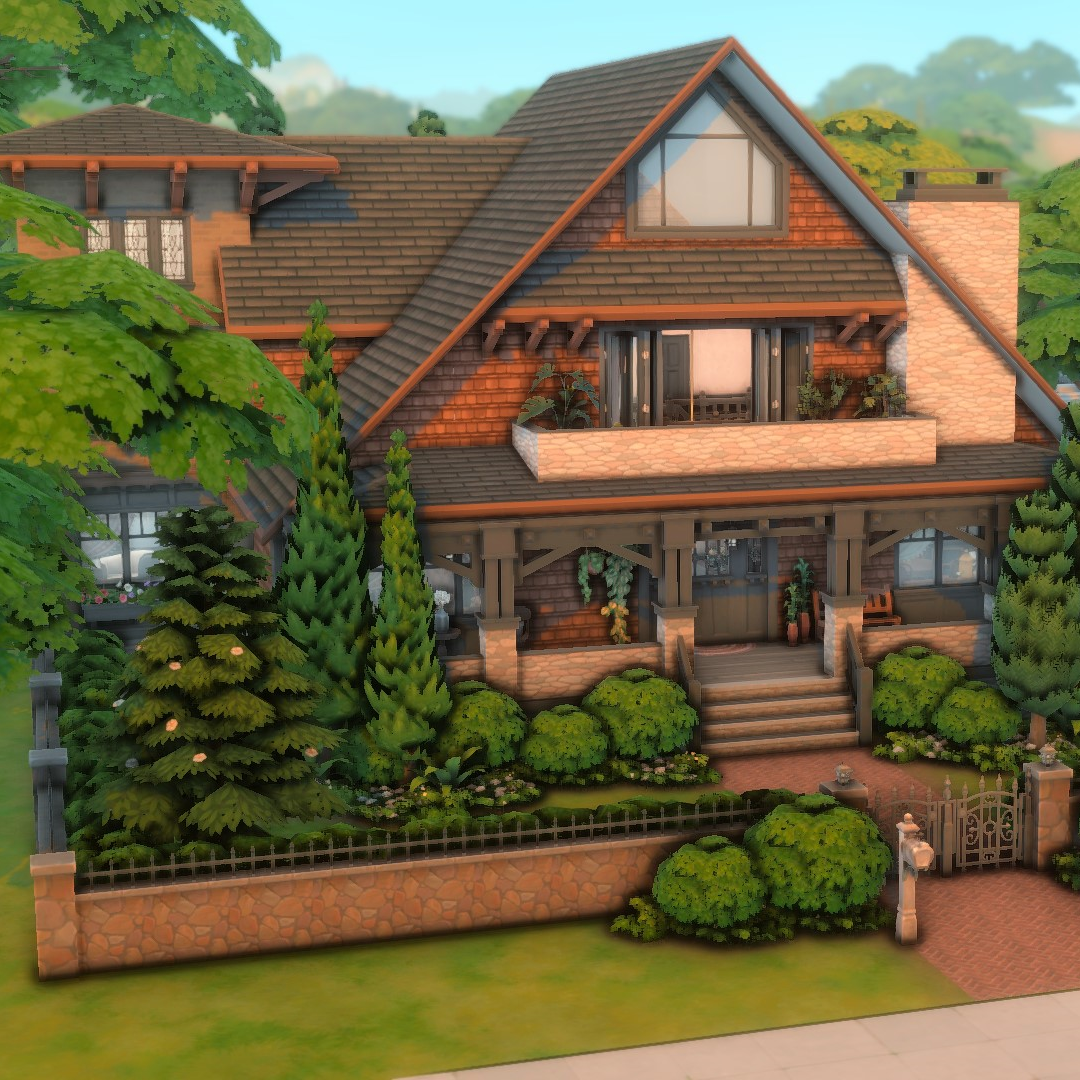 Huge San Sequoia Home The Sims 4 Rooms / Lots