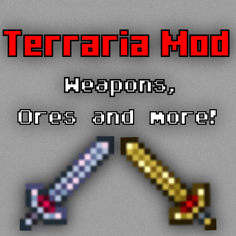 MCPEDL on X: Terraria Swords Addon Beta -  - By  Vosglactic  / X