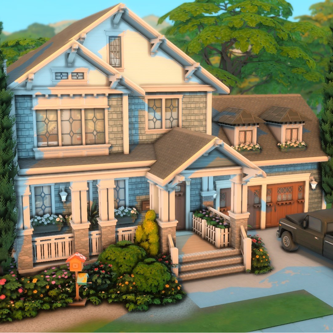 Small & Cozy Family Home - The Sims 4 Rooms / Lots - CurseForge