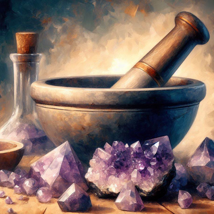 Simply Crush Amethyst for Iron