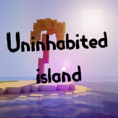 Uninhabited island