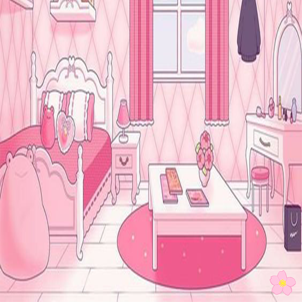 Pink Cute Bedroom CAS Background - Files - The Sims 4 Mods - CurseForge