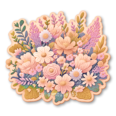 Cute Fluffy Flower Dance Rug #22 Samtuse963 logo