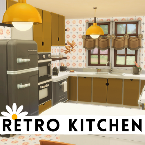 Retro Kitchen - The Sims 4 Rooms / Lots - CurseForge