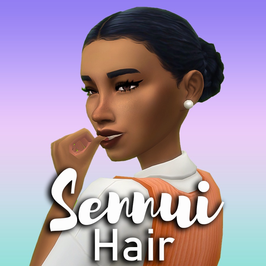 Sennui Hair The Sims 4 Create A Sim Curseforge 4133