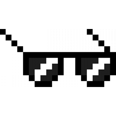 Gafas best sale minecraft png