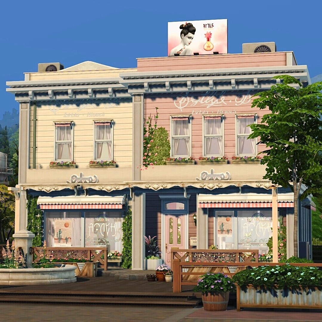 Copperdale Cafe | No CC - The Sims 4 Rooms / Lots - CurseForge