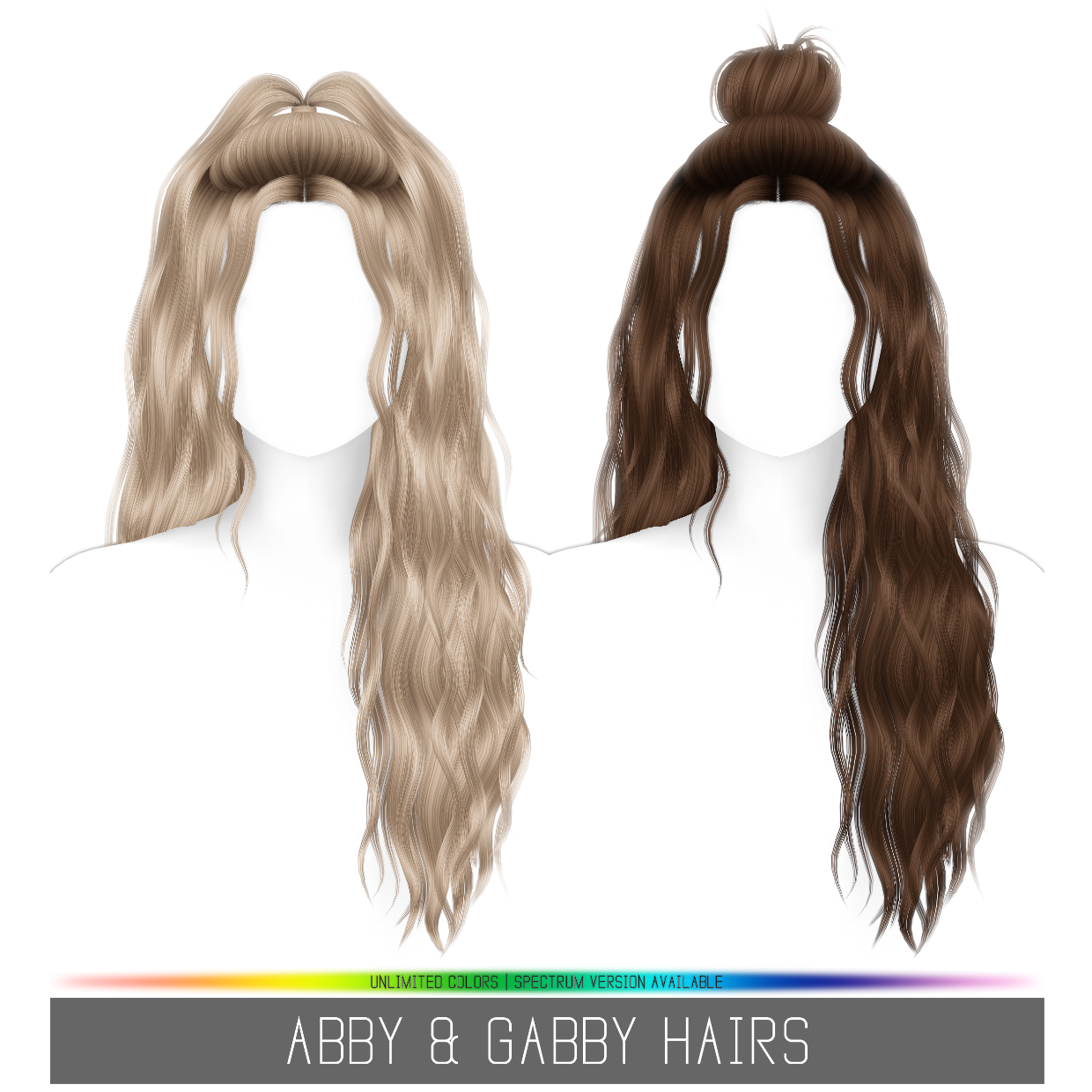 Install Simpliciaty's Abby & Gabby Hairs - The Sims 4 Mods - CurseForge