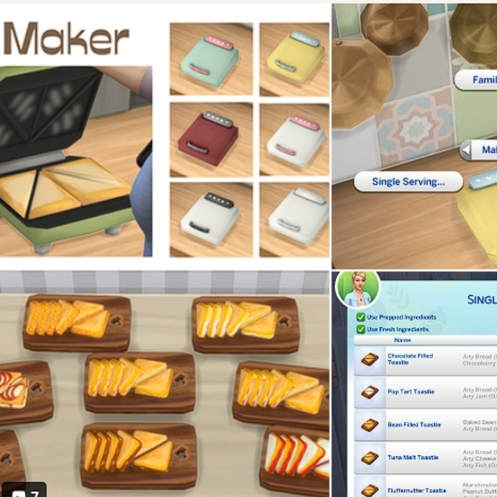 Download Littlbowbub Toaster Spanish translation The Sims 4 Mods