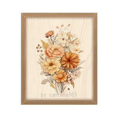 Flower Color Sketch Autumn #2 Samtuse963 logo