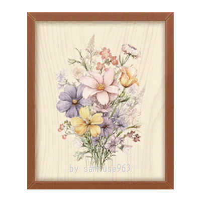 Flower Color Sketch Spring #1 Samtuse963 logo