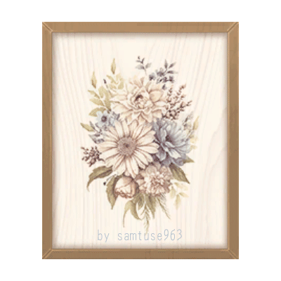 Flower Color Sketch Winter #1 Samtuse963 logo