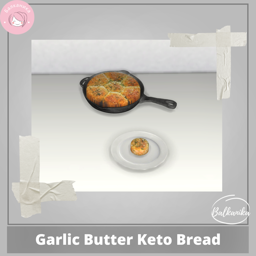 Garlic Butter Keto Bread project image