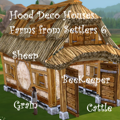 Hood Deco: Settlers 6 Farms - houses and deco objects logo