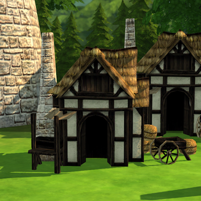 Hood Deco: Settlers 5 Farmhouses logo