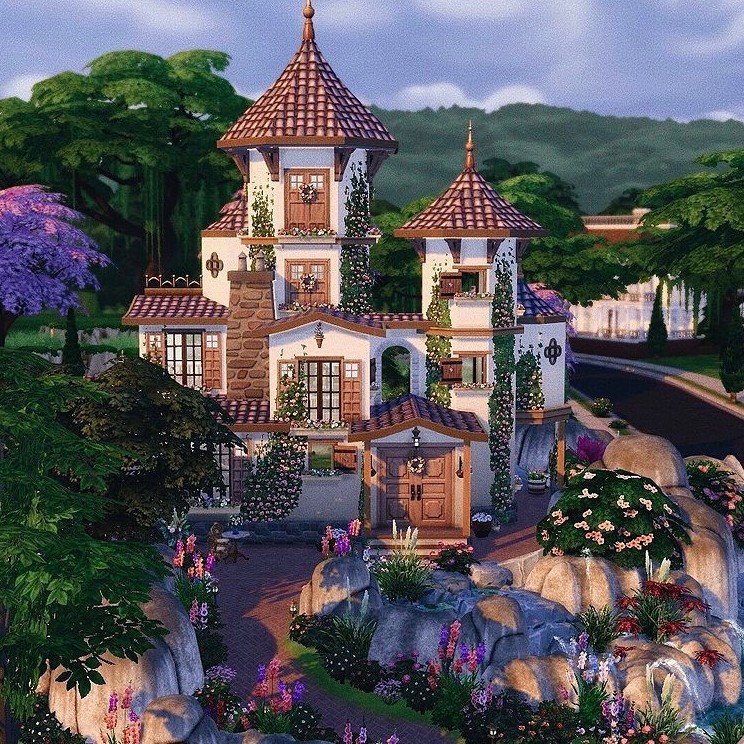sims 4 medieval home