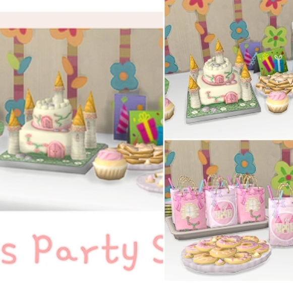 Princess Party Set (Castle Theme) by Littlbowbub Spanish translation ...