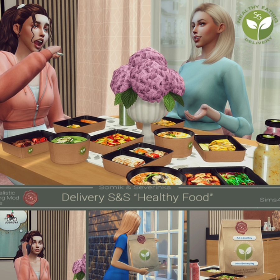 somik and severinka sims 4 healthy food
