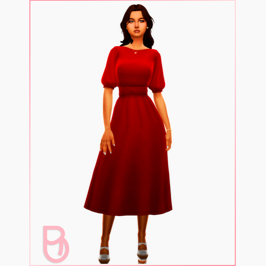 Download Woman - Dress - FO - The Sims 4 Mods - CurseForge
