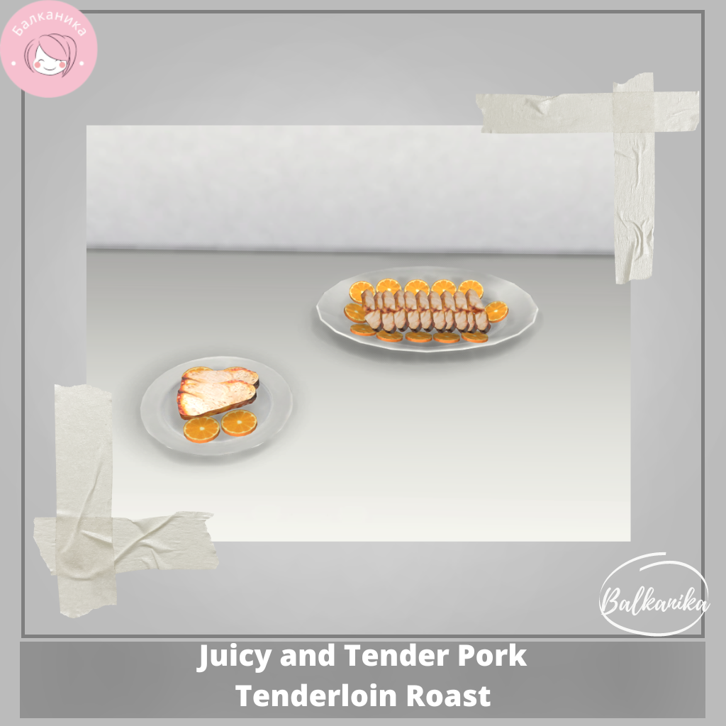 Install Pork Tenderloin Roast The Sims 4 Mods