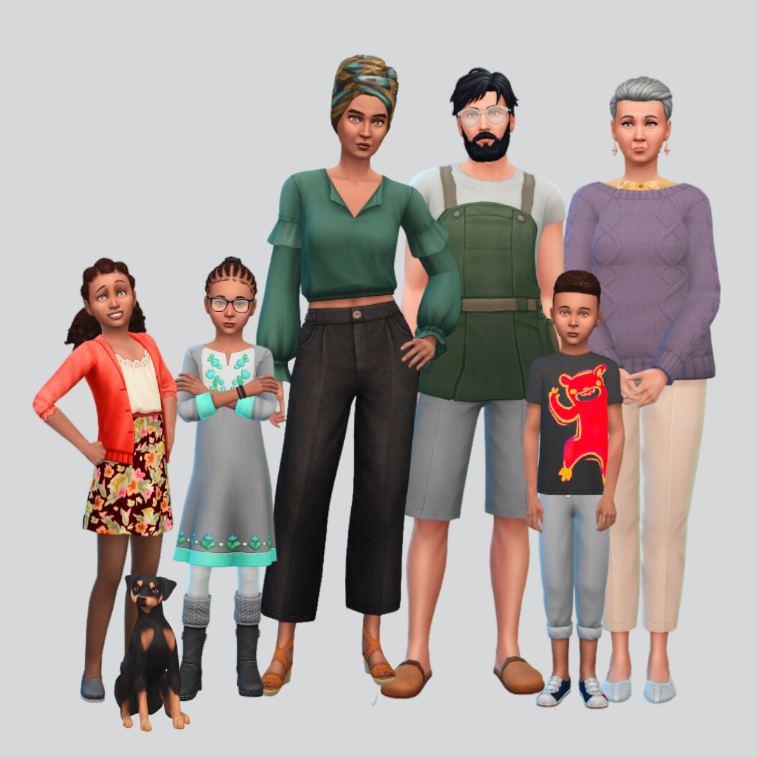 Goodwin Family Screenshots - Sims / Households - The Sims 4
