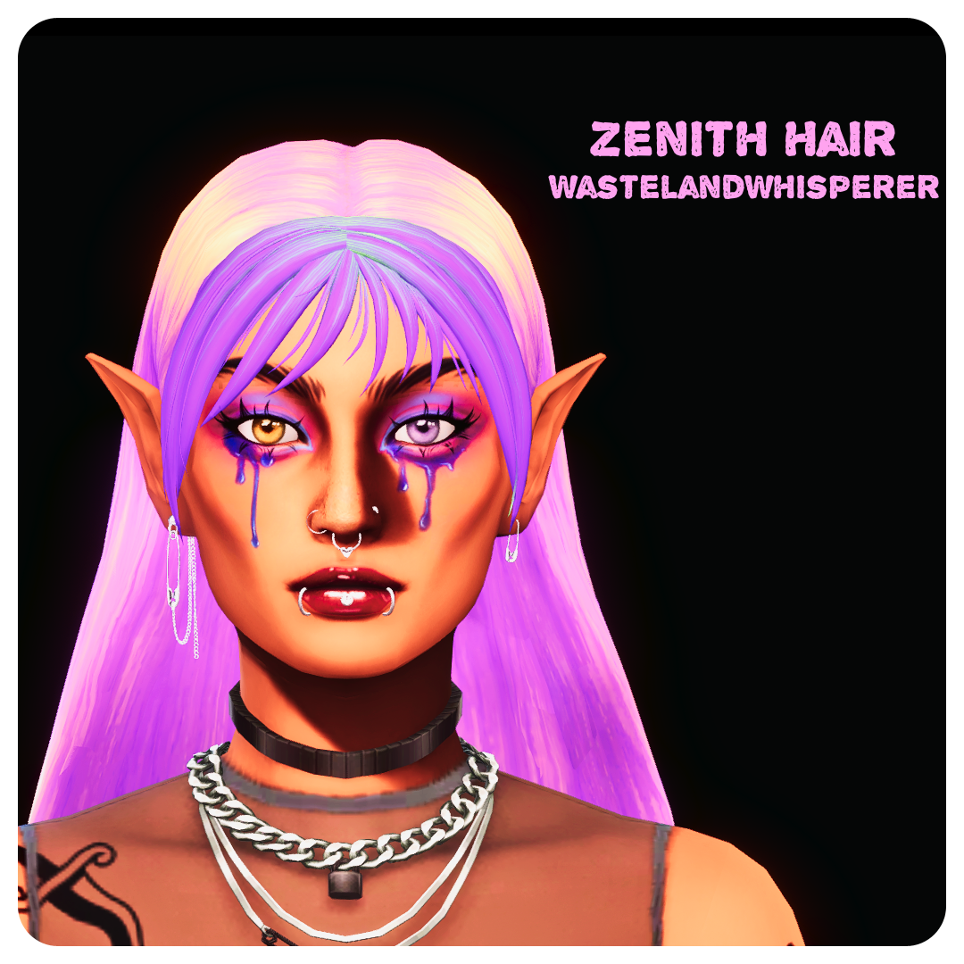 Zenith Hair The Sims 4 Create A Sim Curseforge