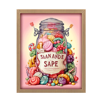 Candy Sale Poster Frame #1 Samtuse963 logo