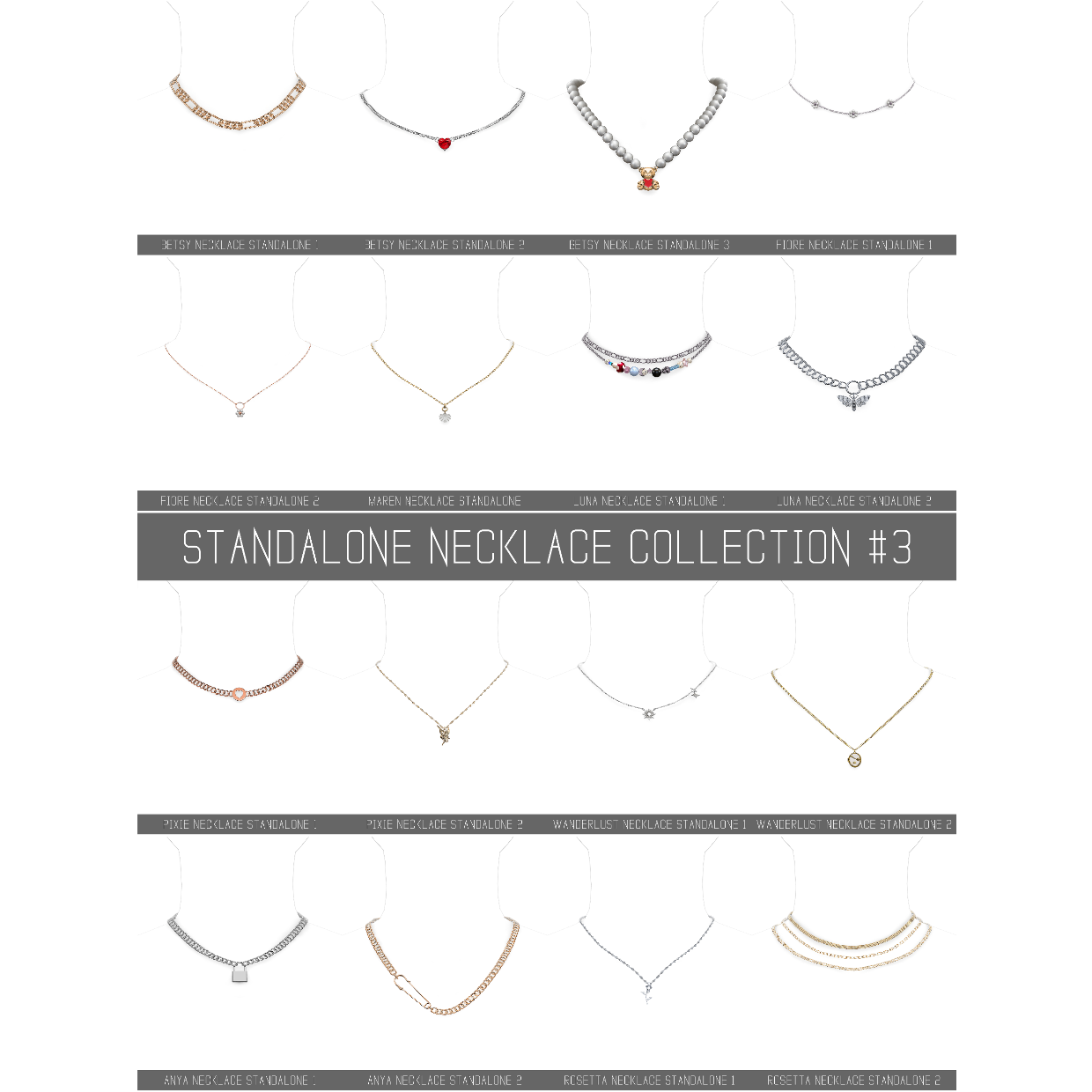 Simpliciaty's Standalone Necklace Collection #3 logo