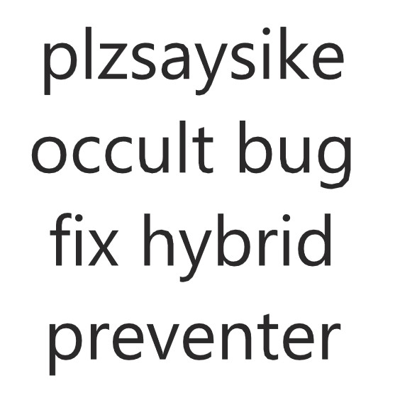 Bug fix hybrid preventer mods the sims 4