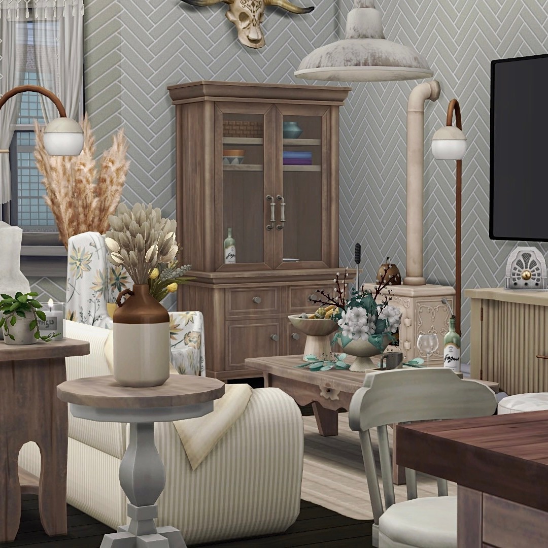 Rustic Apartment | No CC | 01 - The Sims 4 Rooms / Lots - CurseForge