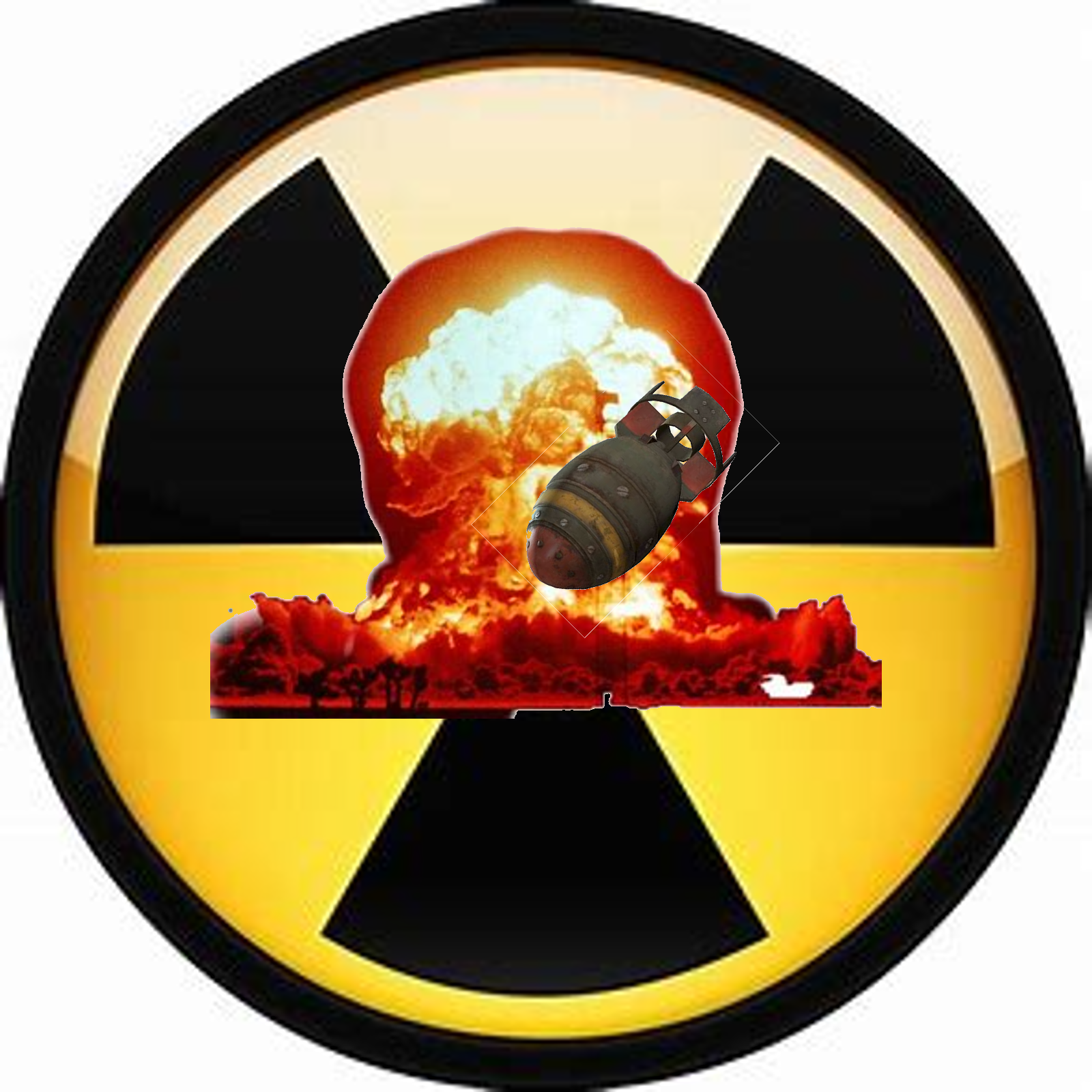 The Nuclear SpongeBob logo
