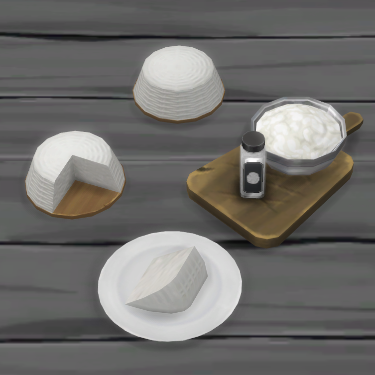 Ricotta Cheese Ingredient Files The Sims 4 Mods