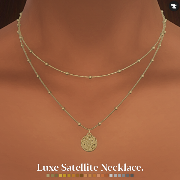 Luxe Satellite Necklace logo