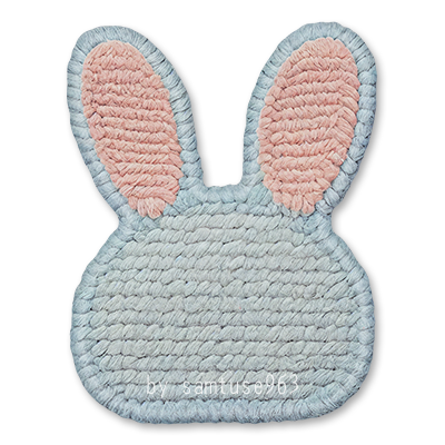 HQ Cute Bunny Face Dance Rug #1 Samtuse963 logo