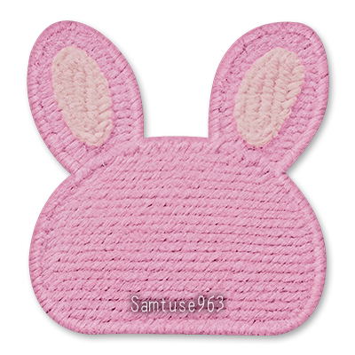 HQ Cute Bunny Face Dance Rug #2 Samtuse963 logo