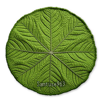HQ Fluffy Leaf Dance Rug #9 Samtuse963 logo