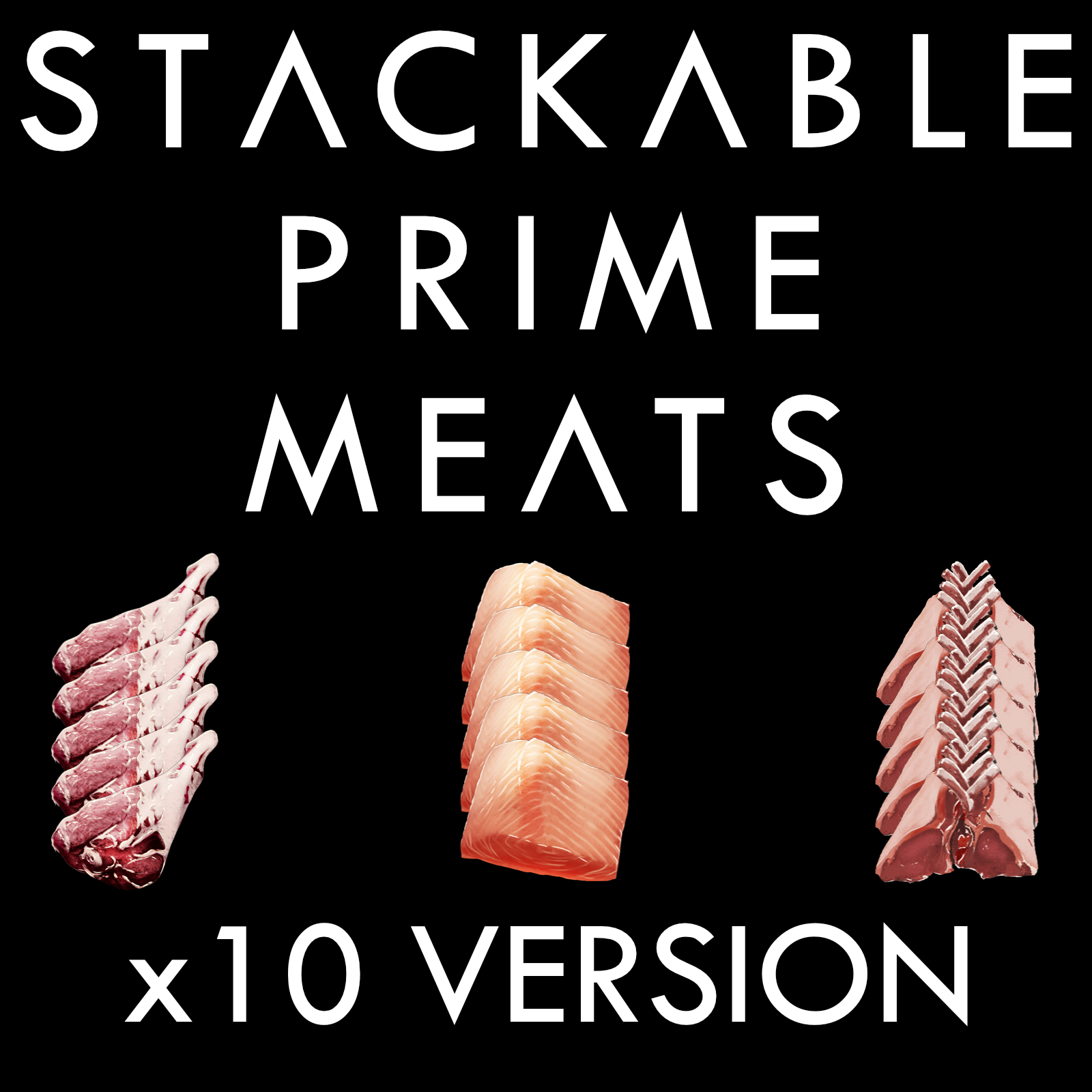 Stackable Prime Meats (x10) - Ark Survival Ascended Mods - CurseForge