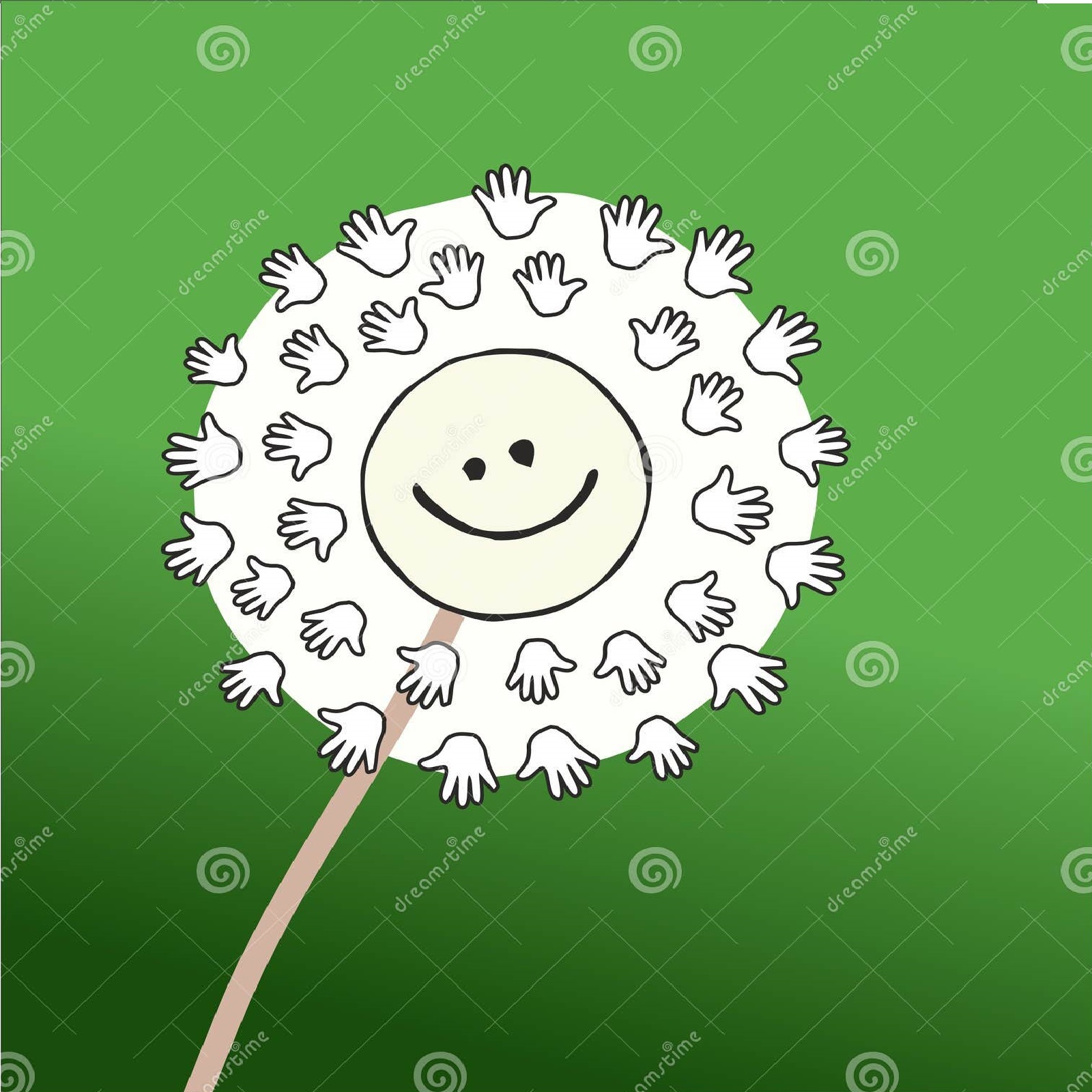 Clipart Dandelion
