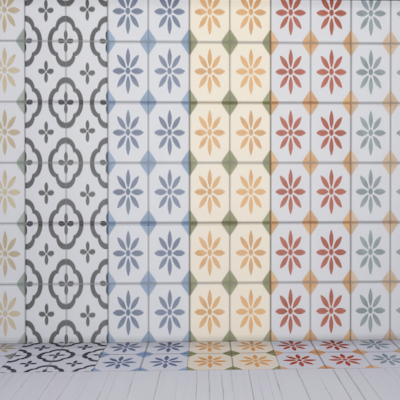 Download Petal Power Pattern Tile Walls - The Sims 4 Mods - CurseForge