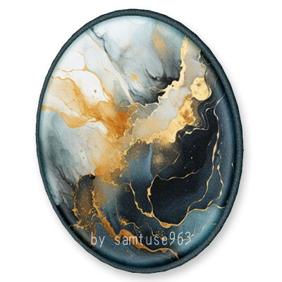 HQ Round Tapestry Gold Marble #1 Sellable Samtuse963 logo