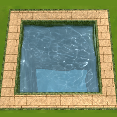 Tomarang Palace Build Set Part 6: Pool Trims logo