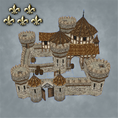 Hood Deco Castle: Castle Barmecia logo