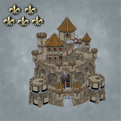 Hood Deco Castle: Old King's Castle logo