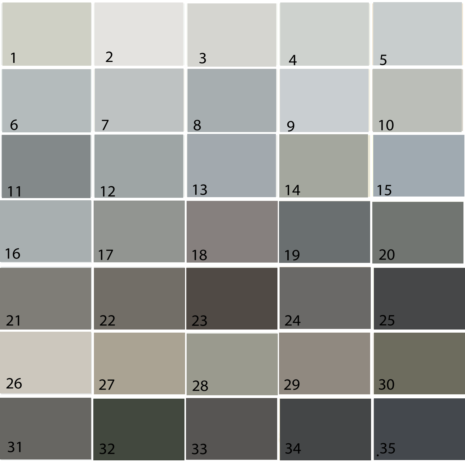 Simply Simmies Gray Paint Pallet - The Sims 4 Build / Buy - CurseForge