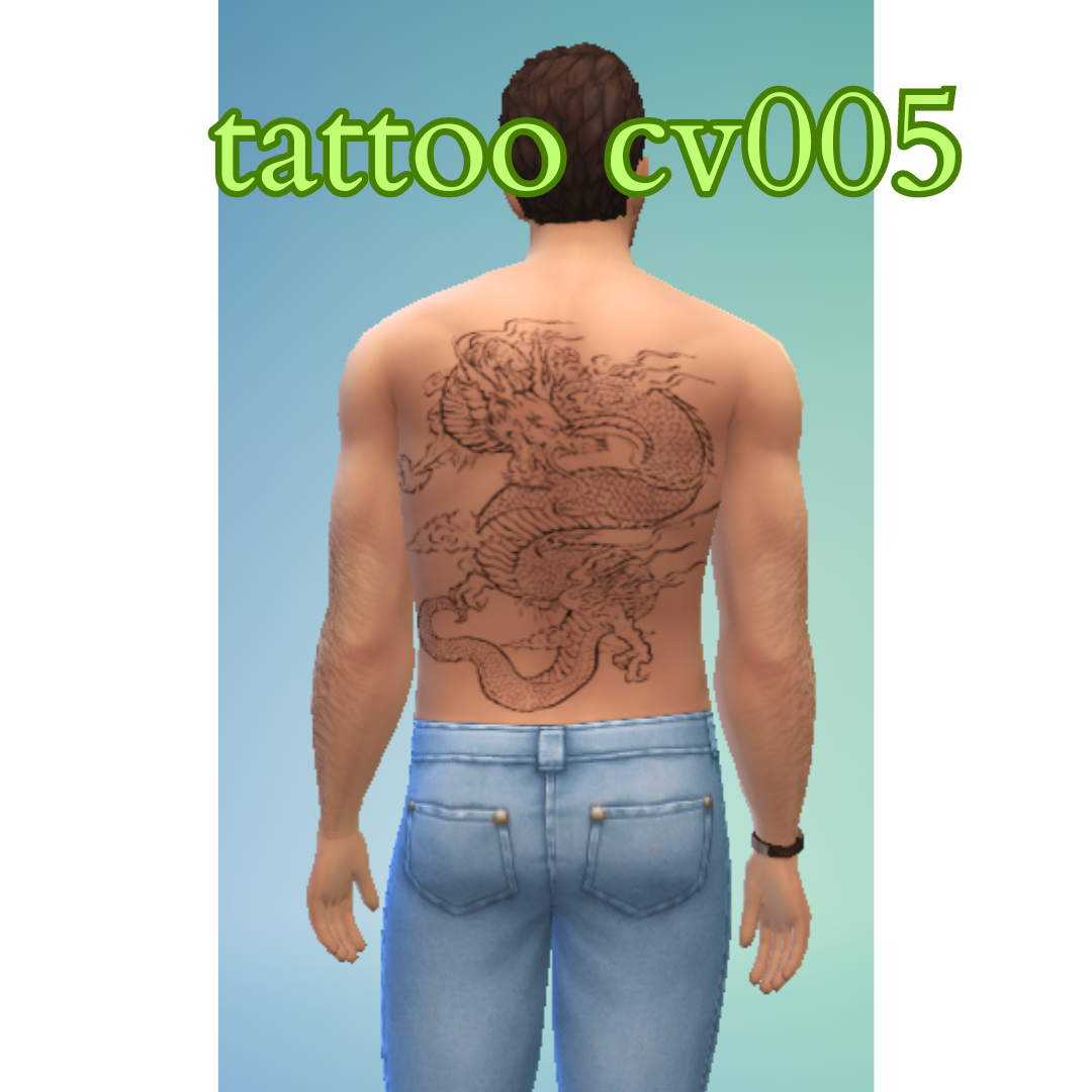 Tattoo Cv005 Screenshots The Sims 4 Create A Sim CurseForge   638402958625581819 